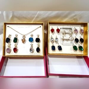 Unwritten Interch Pendant Charms with necklace and earrings